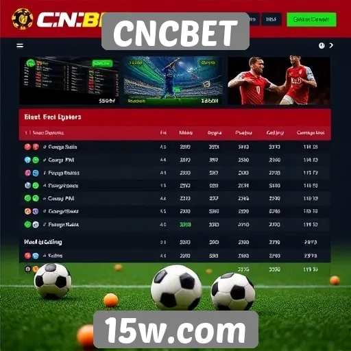 Avaliação das opções de apostas disponíveis no CNCBET